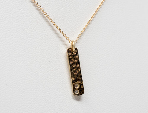 Ripple Vertical Bar Pendant